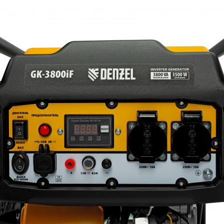 Бензиновый генератор DENZEL GK-3800iF