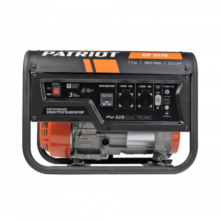 Бензиновый генератор PATRIOT GP 3510