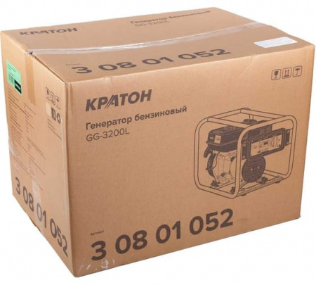 Бензиновый генератор КРАТОН GG-3200L